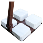 База для зонта The Umbrella House с 8 мраморными плитами без колес 360 кг, для 5м и 6м зонты MEGA TELESCOPIC База для зонта The Umbrella House с 8 мраморными плитами без колес 360 кг, для 5м и 6м зонты MEGA TELESCOPIC