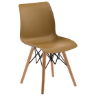 Стілець Tilia Laser-V ніжки букові колір дерево