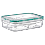 Контейнер Fresh Box 4 відсіки 0,25 л + 0,25 л + 0,25 л + 0,25 л прозорий