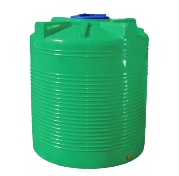 Ємність 3000 л вертикальна двошарова зелена