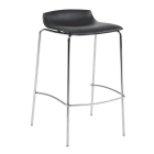 Стілець барний Papatya X-Treme BSS чорний