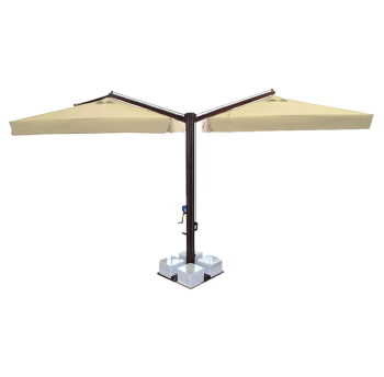 Зонт Banana Classic двухкупольный фронтальный, квадратный 3 х 3 м *2 