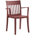 Кресло Papatya Eden-K матовое красный кирпич