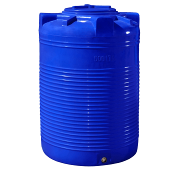 Ємність для зберігання дизельного палива 500 л вертикальна двошарова