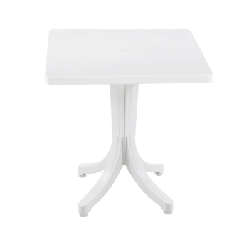 Стол квадратный Papatya Фавори 70x70 белый