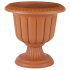 Горщик для квітів на ніжці Nergiz 9,8 л теракотовий