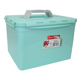 Контейнер с ручкой большой Fresh Box 11 л бирюзовый