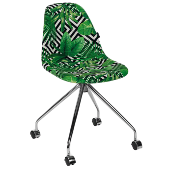 Стул Tilia Eos-O сиденье с тканью, ножки металлические VOKATO