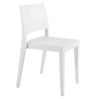 Стул Papatya Gyza матовый белый