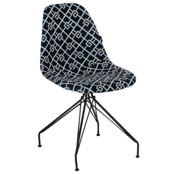 Стілець Tilia Eos-X сидіння з тканиною, ніжки металеві фарбовані ARTCLASS 805