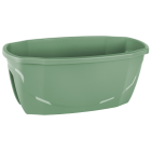 Горщик для квітів на перила Emerald 15,5 л зелений