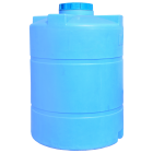 Бочка 2000 л вертикальна ПБ блакитна