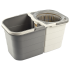 Набор для уборки Planet Spin Mop Duo 19 л кремово-серый