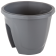 Горщик для квітів на перила Emerald 7,5 л антрацитовий 