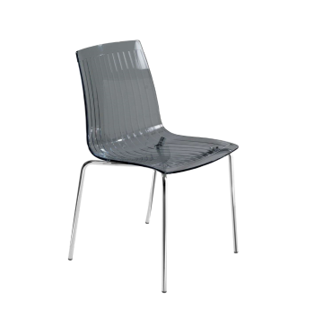 Стул Papatya X-Treme S прозрачно-дымчатый