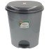 Ведро для мусора с педалью Planet №4 22 л металлик