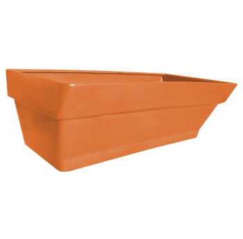 Грядка пластиковая 210 л оранжевая