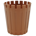 Горщик для орхідеї Akasya 1,1 л коричневий