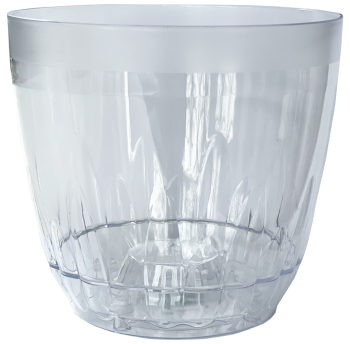 Горшок для цветов кристал Pinecone 1,6 л прозрачный