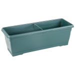 Горщик для квітів балконний Villa 10 л зелений