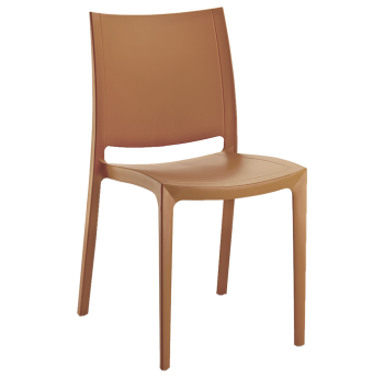 Стул Irak Plastik Olympus светло-коричневый
