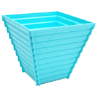 Горщик для квітів під дерево 2,3 л бірюзовий