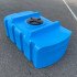 Емкость 850 л квадратная ХБП голубая