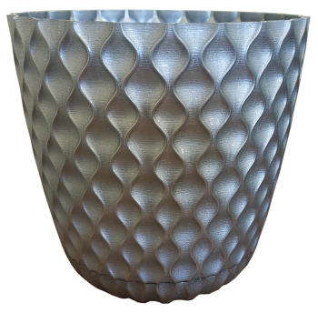 Горшок для цветов Venus 4,7 л серый