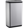 Сенсорное мусорное ведро JAH 30 л прямоугольное с внутренним ведром серебряный металлик