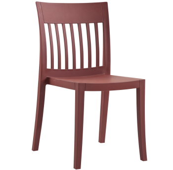 Стілець Papatya Eden-S матовий червона цегла