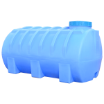 Бак ГО 2000 л горизонтальний ПБ блакитний Бак ГО 2000 л горизонтальний ПБ блакитний