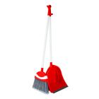Метла с совком Irak Plastik Polo красная