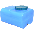 Бак 200 л квадратный ГК ПБ голубой