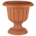 Горщик для квітів на ніжці Nergiz 47 л теракотовий