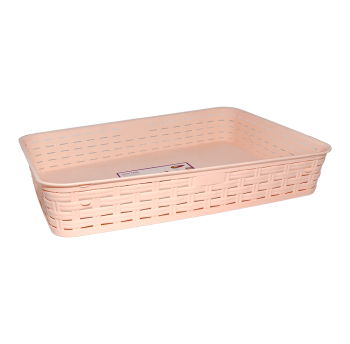 Корзина под ротанг 5,5 л оранжевая