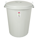 Мусорный бак Planet 70 л с защелками серый Мусорный бак Planet 70 л с защелками серый