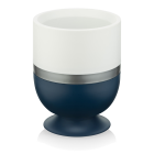 Горщик для квітів Ribbon 1,6 л овальний синій-білий