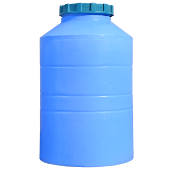 Бочка 300 л вертикальная ВО ПБ голубая