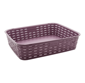 Кошик під ротанг 3 л фіолетовий
