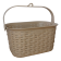 Кошик для прищіпок під ротанг 2,9 л бежевий