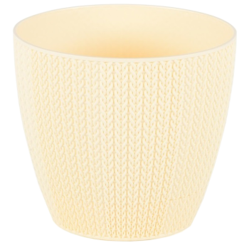 Горщик для квітів Sumela 5 л світло-жовтий