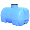 Бак 85 л горизонтальный ГО голубой