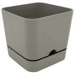 Горщик для квітів квадратний Begonya 1,5 л сіро-коричневий Горщик для квітів квадратний Begonya 1,5 л сіро-коричневий