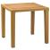 Стол Tilia Antares 80x80 см столешница ироко, ножки пластиковые цвет дерево