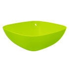 Тарелка (глубокая) 15х15х5,5 см прозрачно-салатовая Тарелка (глубокая) 15х15х5,5 см прозрачно-салатовая