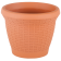 Горшок для цветов Wire 15 л терракотовый
