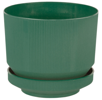 Горщик для квітів Lux 6 л зелений