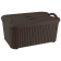 Кошик з кришкою Flexi 22 л темно-коричневий
