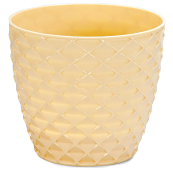 Горшок для цветов Kapadokya 2,5 л светло-желтый