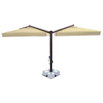 Зонт Banana Classic двухкупольный фронтальный, квадратный 3 х 3 м *2 